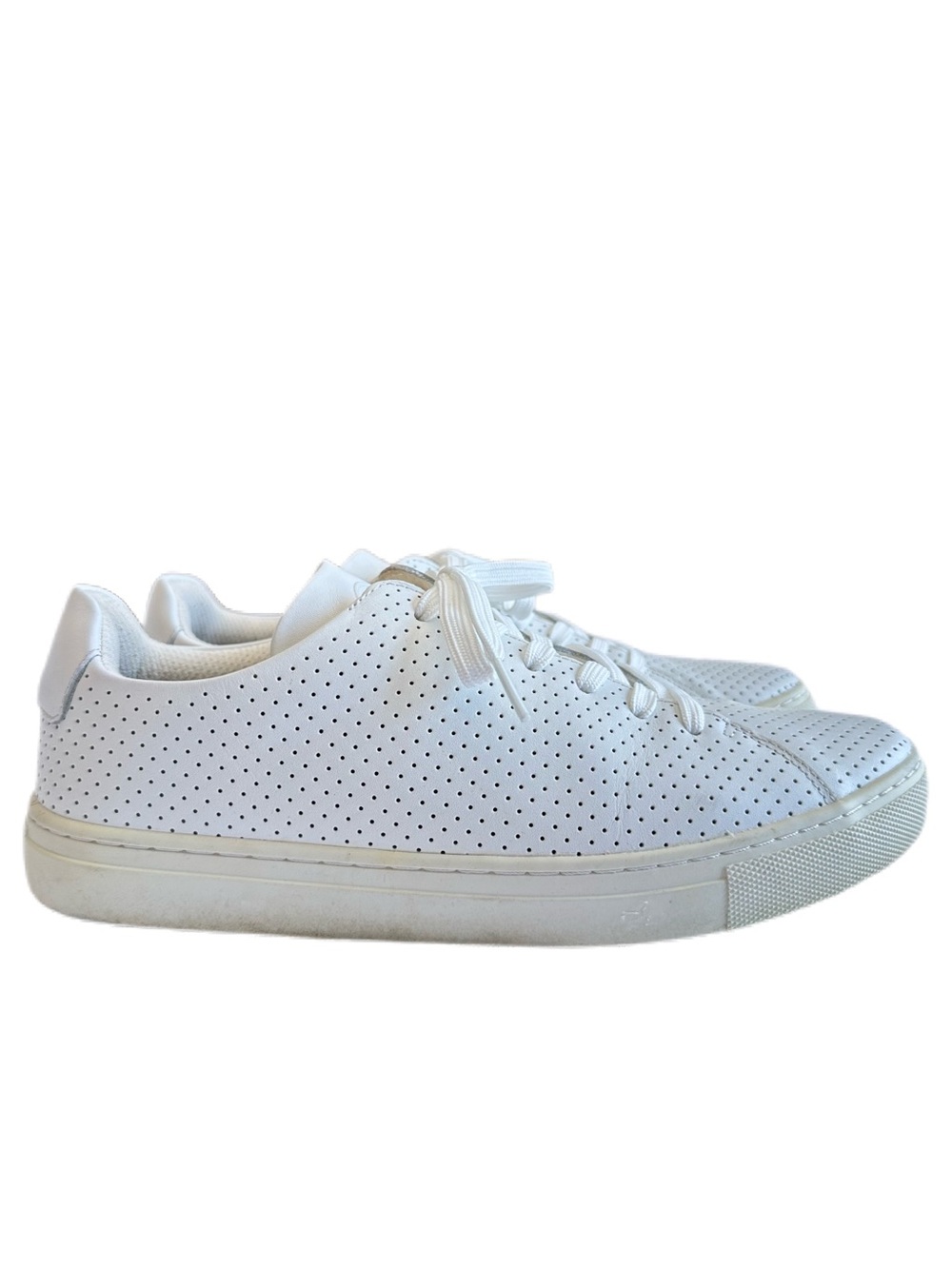 Men’s G/FORE Perforated Leather Golf Shoes Snow White Size 10